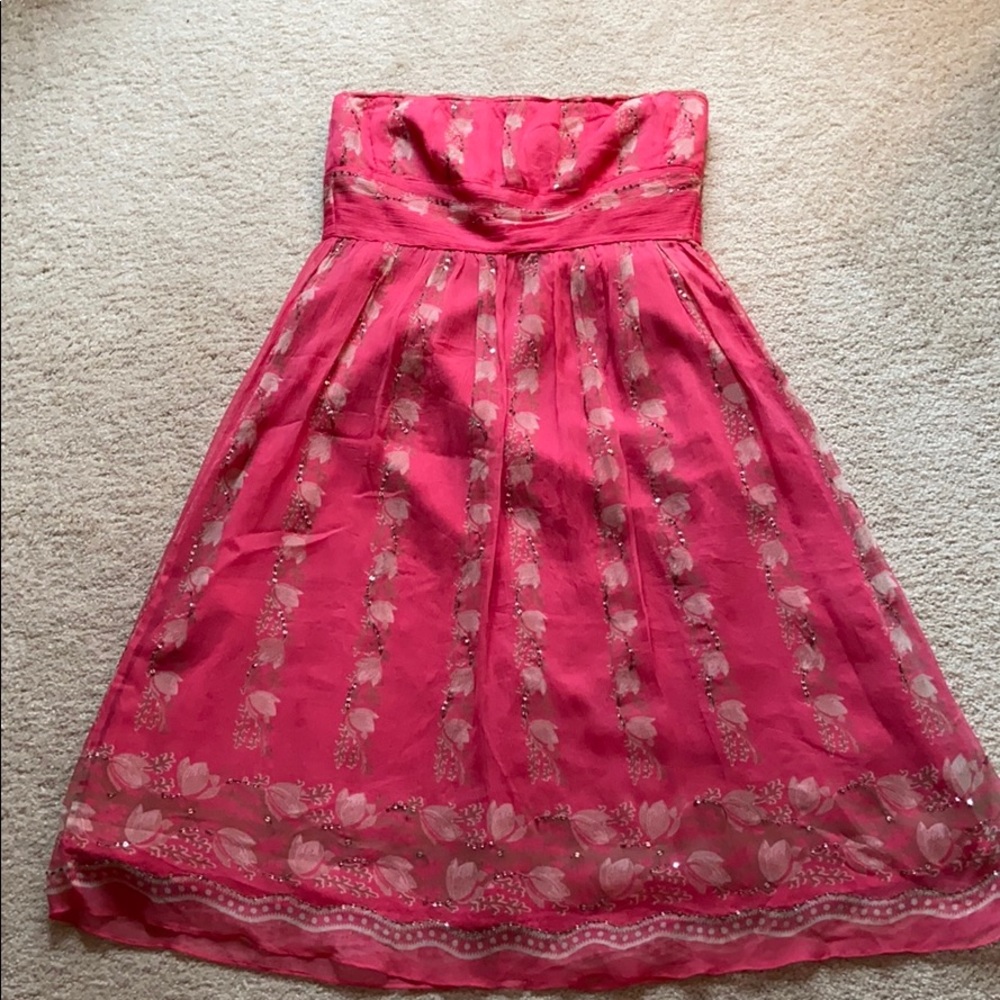 J crew strapless dress size 4